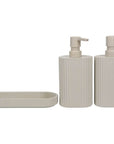 Eco Basics Wash Station Duo Taupe - BATHROOM - Soap Dispensers and Trays - Soko and Co