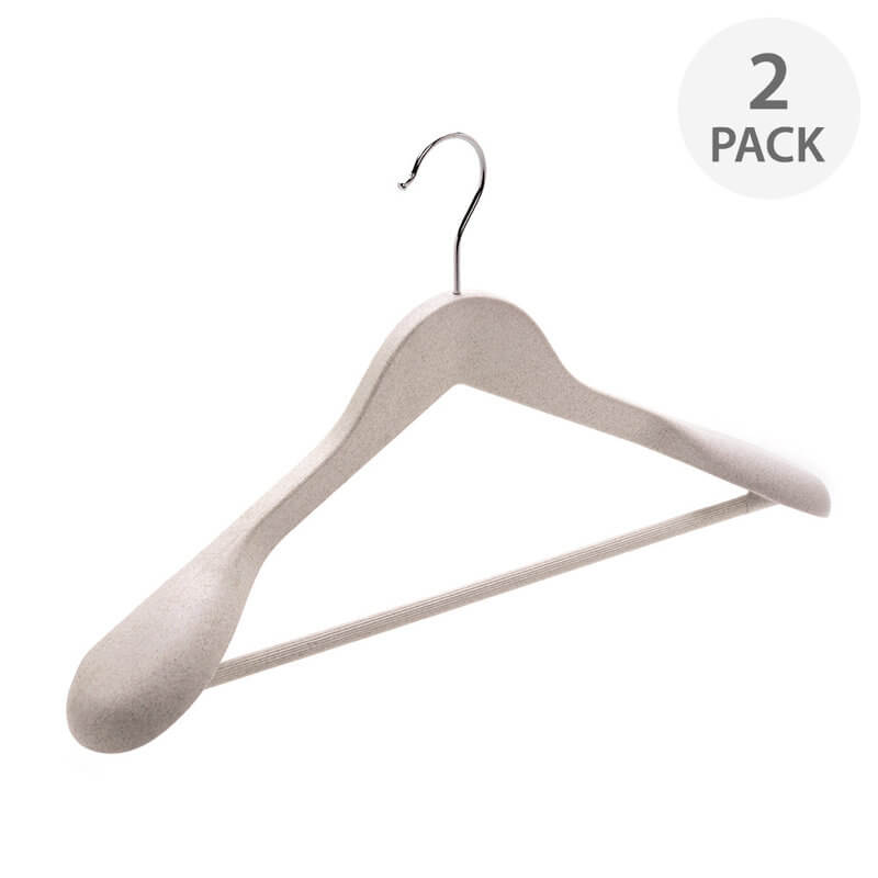 Eco Deluxe Suit Hanger Set of 2