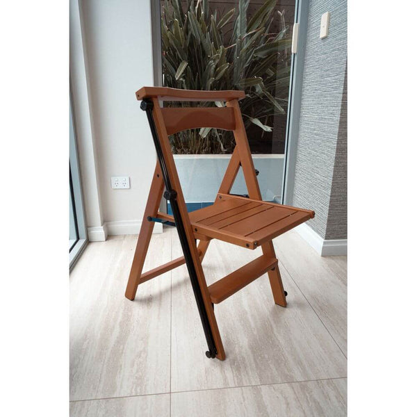 Eletta Ladder Chair Cherry Wood
