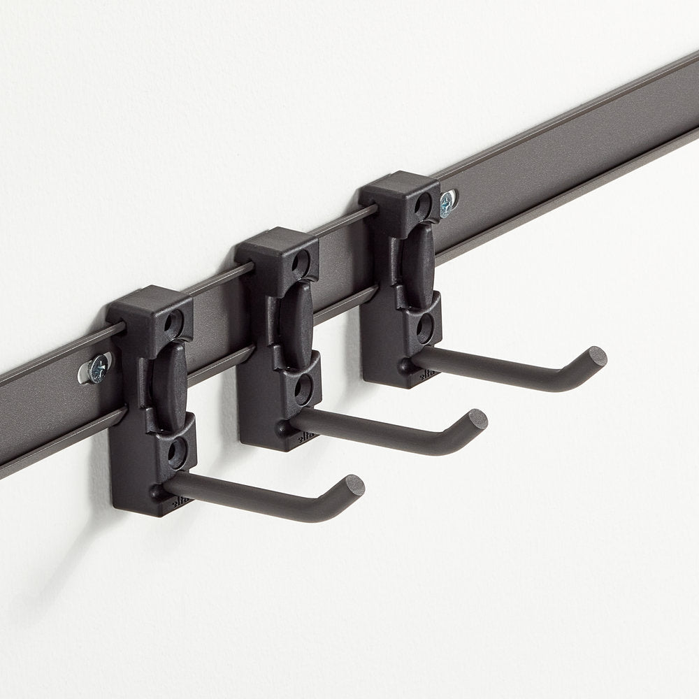 Elfa Garage+ Small Hooks 3 Pack Matte Grey