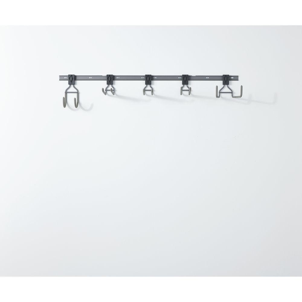 Elfa Garage+ Straight Hook Matte Grey - ELFA - Storage Track and Storing Board - Soko and Co