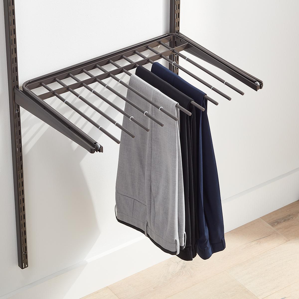 Elfa Gliding Pant Rack W: 60 Graphite - ELFA - Gliding Drawers and Racks - Soko and Co