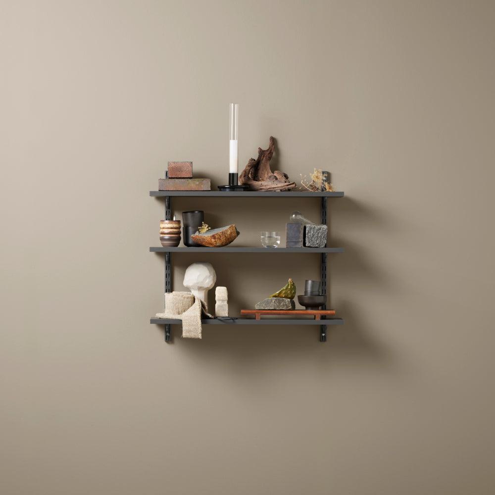 Elfa Melamine Shelving Starter Kit Graphite - ELFA - Accessories - Soko and Co