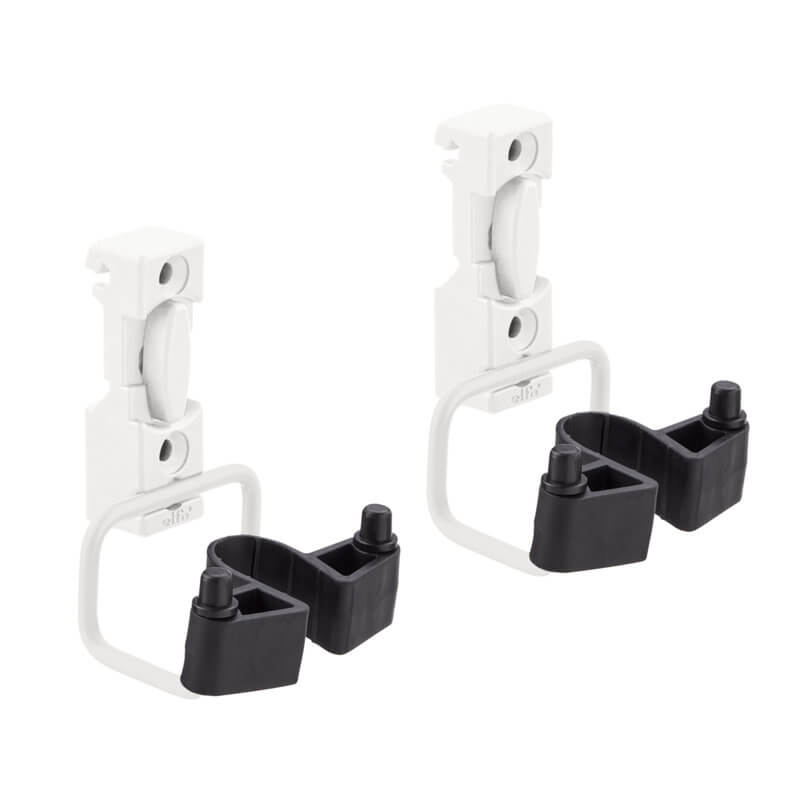 Elfa Storage Track Tool Holders Large 2 Pack White - ELFA - Storage Track and Storing Board - Soko and Co