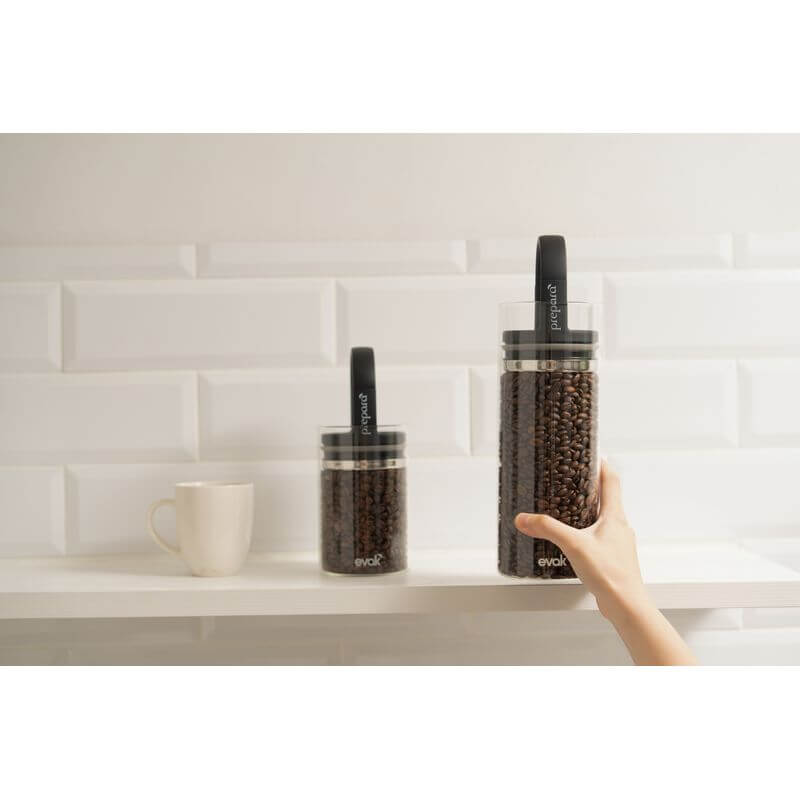 Evak Airtight Glass Pantry Container With Classic Handle Large - KITCHEN - Food Containers - Soko and Co