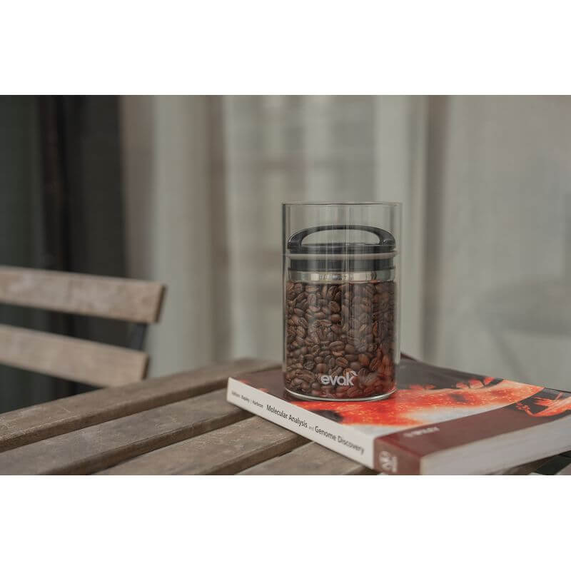 Evak Airtight Glass Pantry Container With Compact Handle X-Large - KITCHEN - Food Containers - Soko and Co