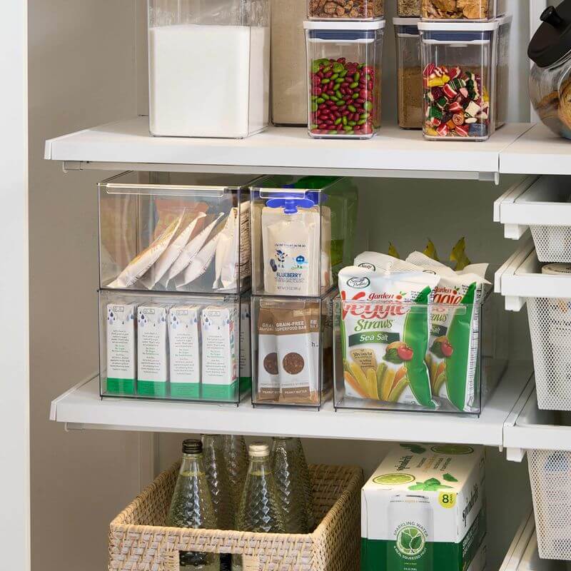 Everything Organiser Divided Pantry Bin Medium - KITCHEN - Organising Containers - Soko and Co