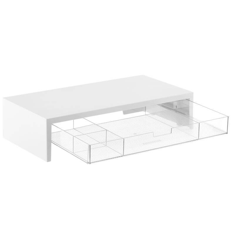 Everything Organiser Monitor Riser With Drawer - HOME STORAGE - Office Storage - Soko and Co