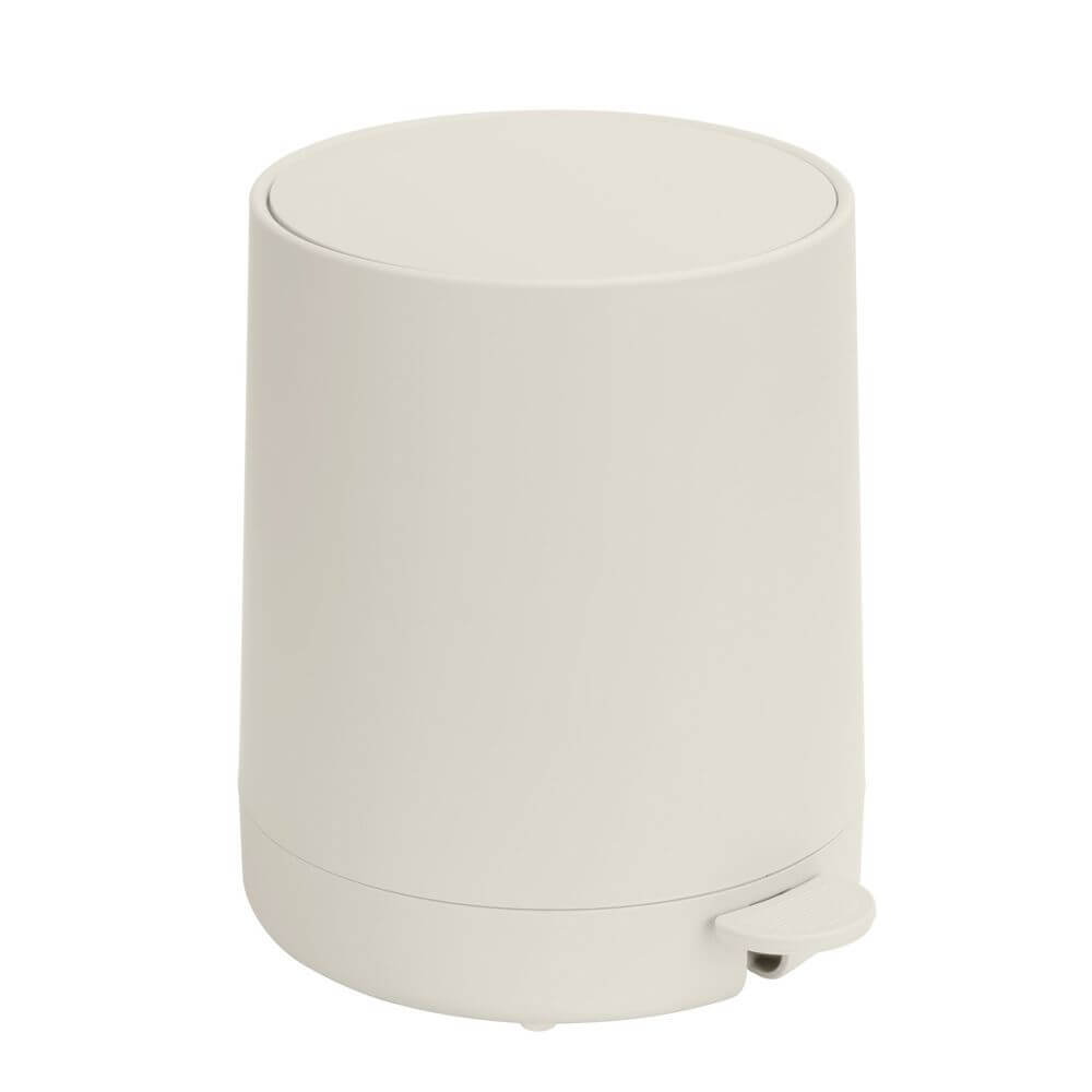 Fablo 5L Pedal Bin Cream - BATHROOM - Bins - Soko and Co