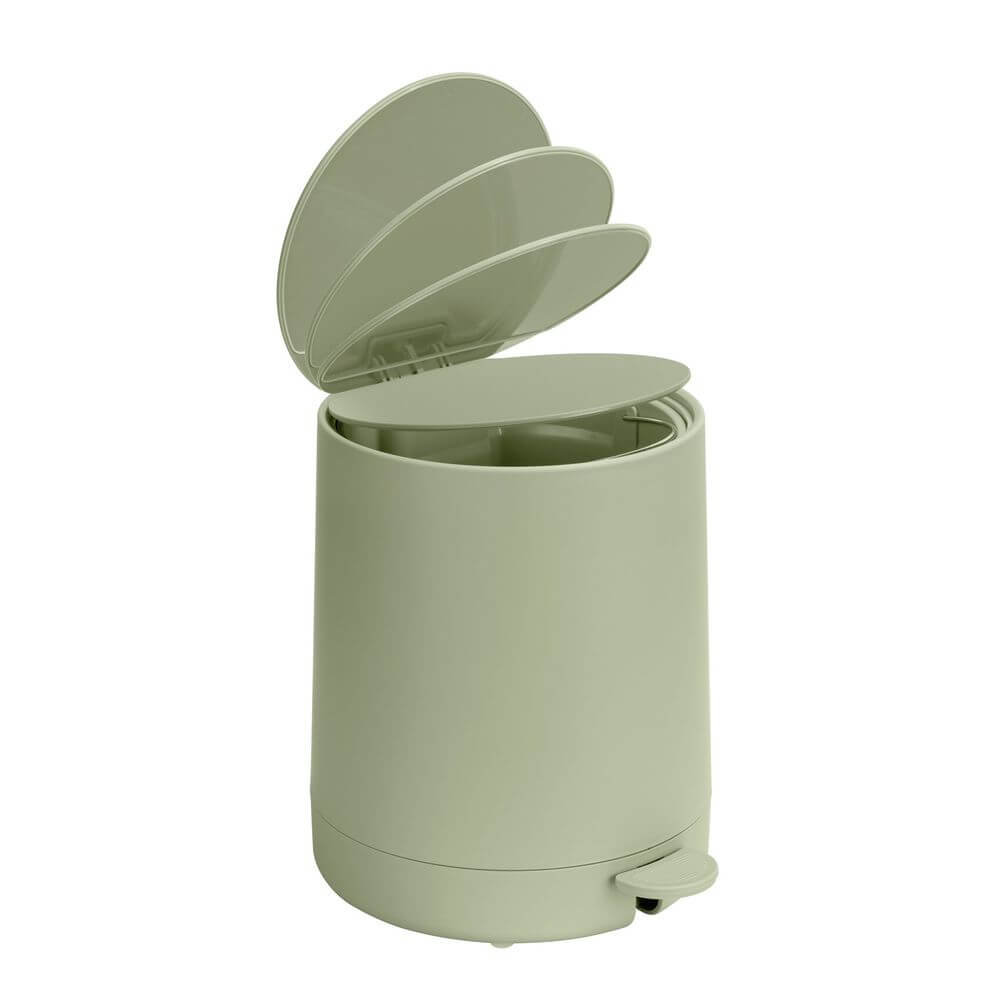 Fablo 5L Pedal Bin Green - BATHROOM - Bins - Soko and Co
