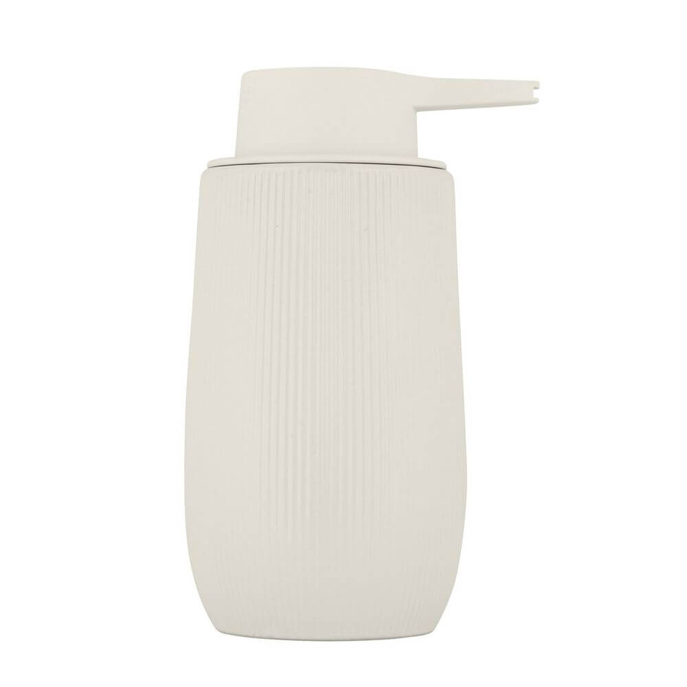 Fablo Ceramic Soap Dispenser Cream - BATHROOM - Soap Dispensers and Trays - Soko and Co