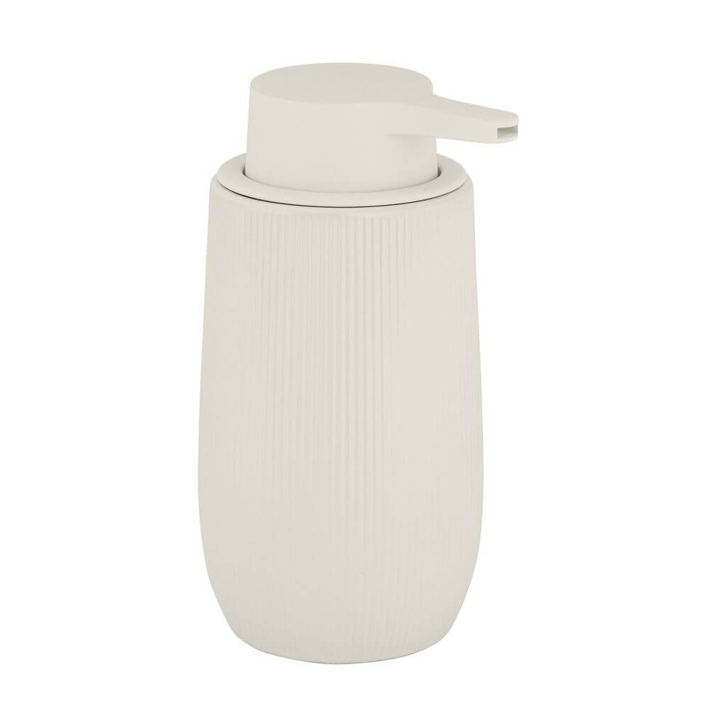 Fablo Ceramic Soap Dispenser Cream - BATHROOM - Soap Dispensers and Trays - Soko and Co