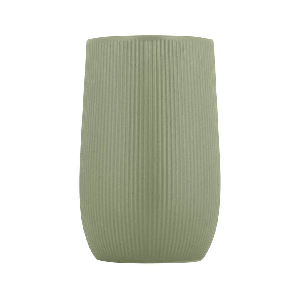 Fablo Ceramic Tumbler Green - BATHROOM - Toothbrush Holders - Soko and Co