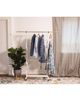Felix Expandable Garment Rack White - WARDROBE - Garment Racks - Soko and Co