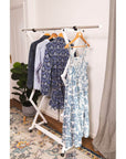Felix Expandable Garment Rack White - WARDROBE - Garment Racks - Soko and Co