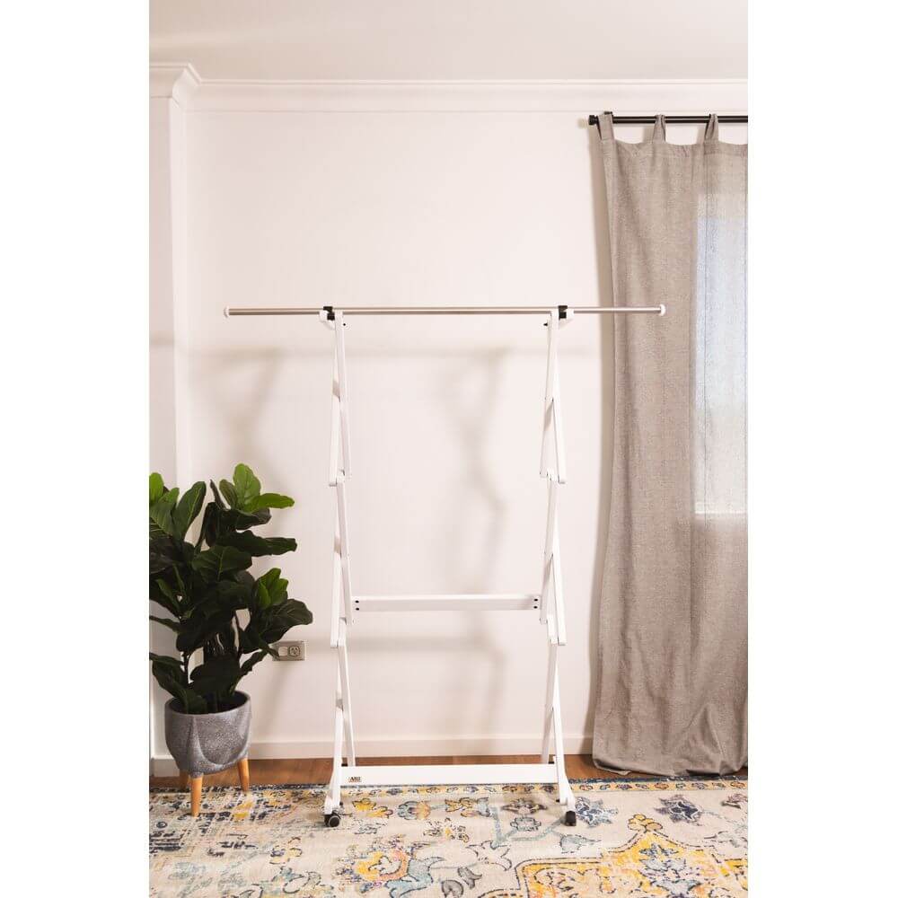 Felix Expandable Garment Rack White - WARDROBE - Garment Racks - Soko and Co