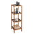 Fern Wood & Glass 4 Tier Shelving Unit - HOME STORAGE - Shelves and Cabinets - Soko and Co