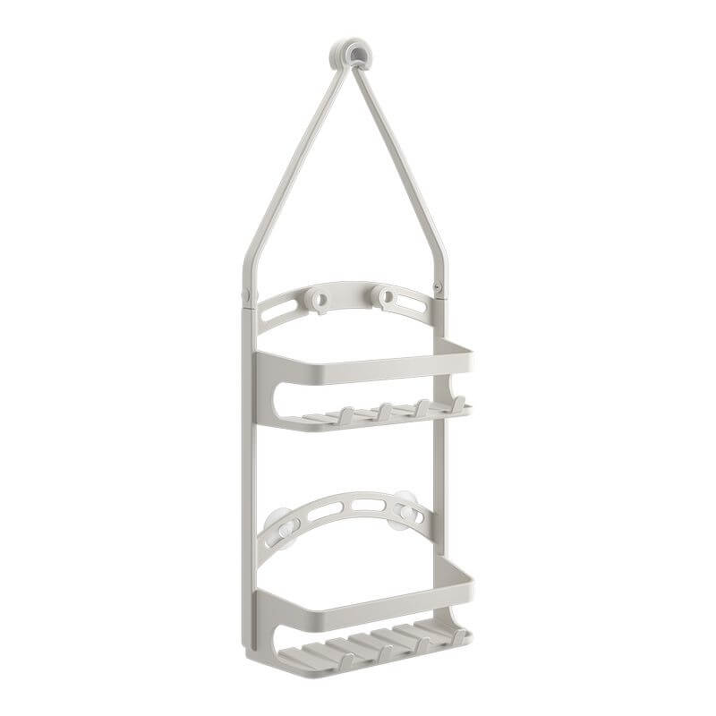 Flex Universal Shower Caddy Pebble Grey - BATHROOM - Shower Caddies - Soko and Co