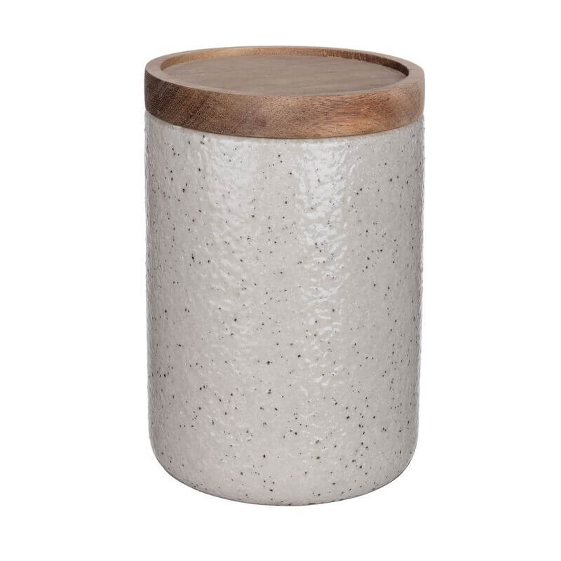 Flint 1.2L Canister Granite - BATHROOM - Makeup Storage - Soko and Co