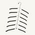 Foam 6 Tier Shirt Hanger - WARDROBE - Clothes Hangers - Soko and Co