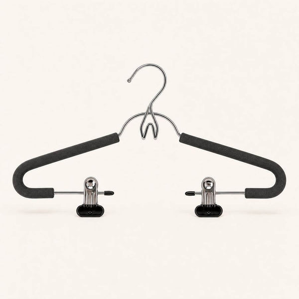Foam Shirt Hanger with Clips 3 Pack