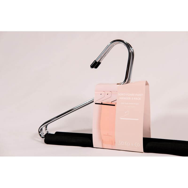 Foam Skirt and Pants Hanger 3 Pack - WARDROBE - Clothes Hangers - Soko and Co