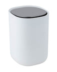 Frini 1.5L Swing Bin White - BATHROOM - Bins - Soko and Co
