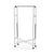 Giulius Garment Rack White - WARDROBE - Garment Racks - Soko and Co