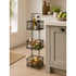 Gunmetal 3 Tier Freestanding Organiser - BATHROOM - Shower Caddies - Soko and Co