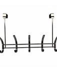 Gunmetal 5 Hook Over the Door Hook - WARDROBE - Over the Door Hooks - Soko and Co