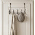 Gunmetal 5 Hook Over the Door Hook - WARDROBE - Over the Door Hooks - Soko and Co
