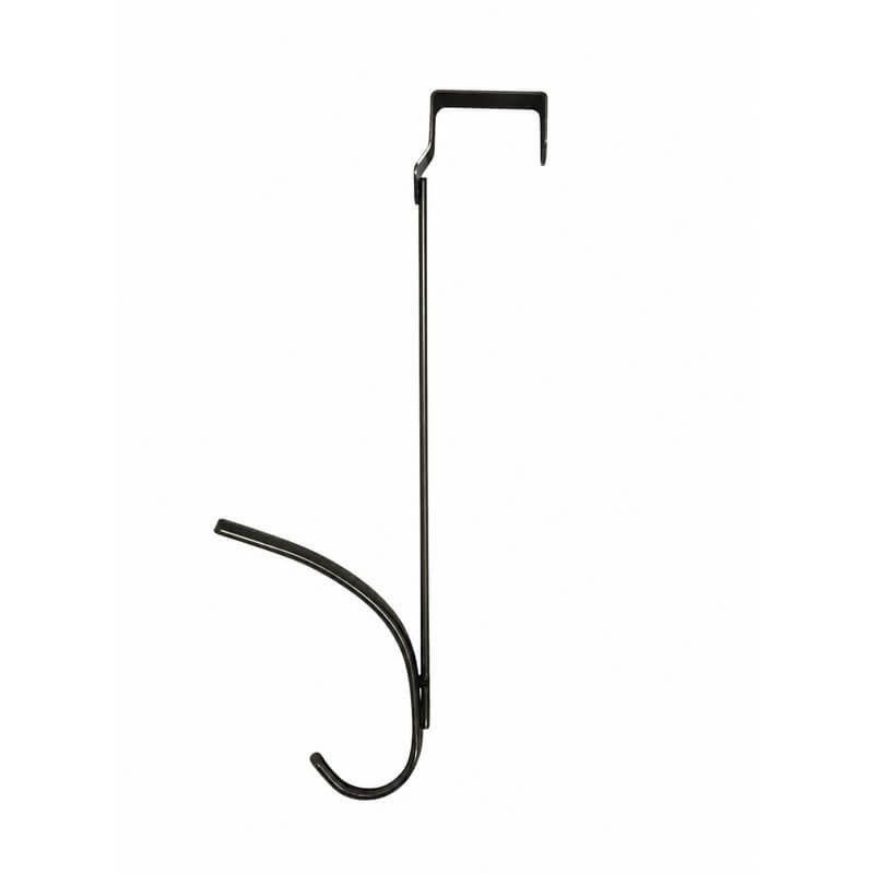 Gunmetal Single Over the Door Hook - WARDROBE - Over the Door Hooks - Soko and Co