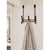 Gunmetal Triple Over the Door Hook - WARDROBE - Over the Door Hooks - Soko and Co
