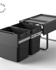 Heavy Duty 30L Pull Out Kitchen Bin with Soft Close Glider - KITCHEN - Bins - Soko and Co