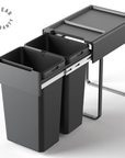 Heavy Duty 52L Pull Out Kitchen Bin with Soft Close Glider - KITCHEN - Bins - Soko and Co