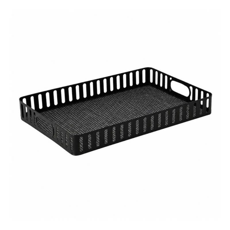 Hudson Black Serving Tray - KITCHEN - Entertaining - Soko and Co