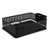 Hudson Dish Drainer & Cutlery Holder Black - KITCHEN - Dish Racks and Mats - Soko and Co