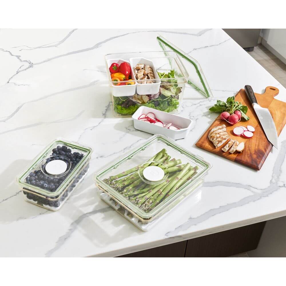 iDesign Fridge Container Large Short - KITCHEN - Fridge and Produce - Soko and Co