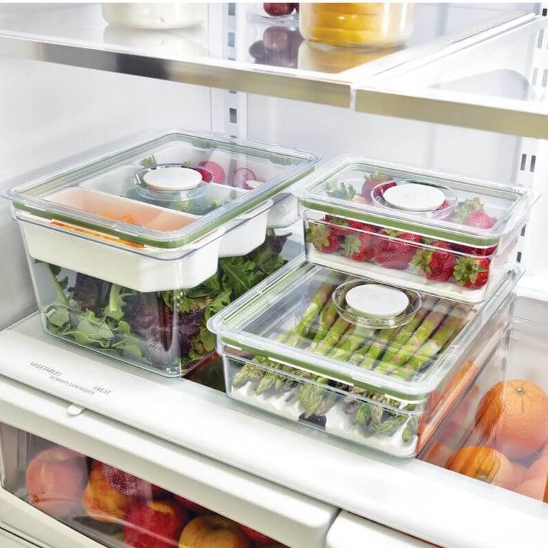 iDesign Fridge Container with Insert Trays Large Tall - KITCHEN - Fridge and Produce - Soko and Co