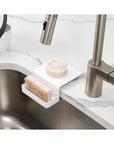 iDesign In-Sink Suction Sink Caddy White - KITCHEN - Sink - Soko and Co