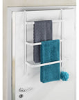 Irpinia 3 Rail Over Door Towel Rack White - BATHROOM - Towel Racks - Soko and Co