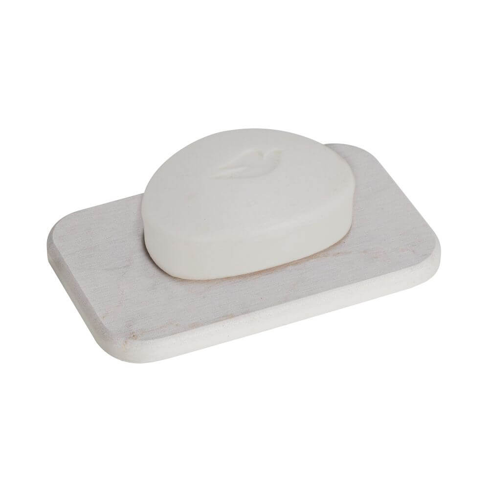 Itamos Stone Soap Dish - BATHROOM - Soap Dispensers and Trays - Soko and Co