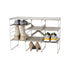 Joseph Joseph Adjustable Shoe Rack Large Ecru - WARDROBE - Shoe Storage - Soko and Co