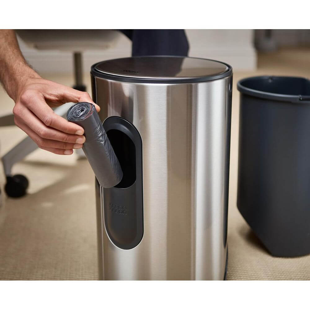 Joseph Joseph Arc 10L Bin Stainless Steel - KITCHEN - Bins - Soko and Co