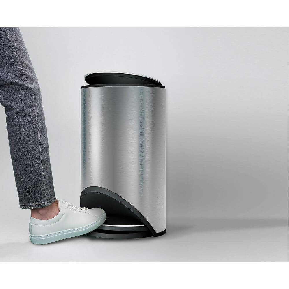 Joseph Joseph Arc 10L Bin Stainless Steel - KITCHEN - Bins - Soko and Co