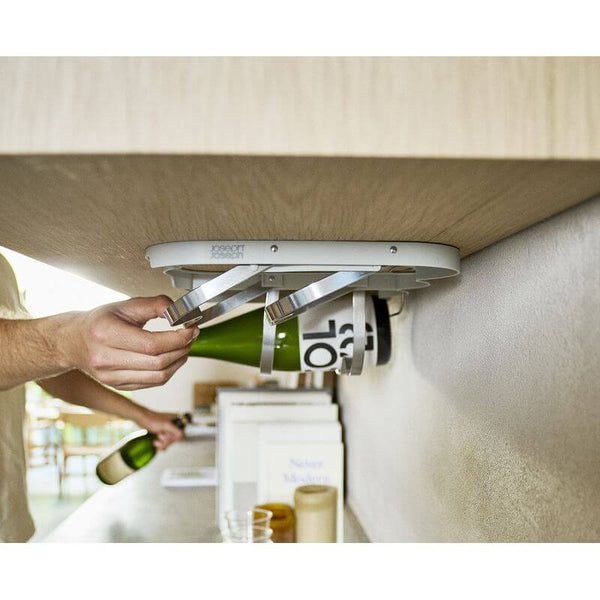 Joseph Joseph Cradle Undershelf Folding Wine Bottle Rack