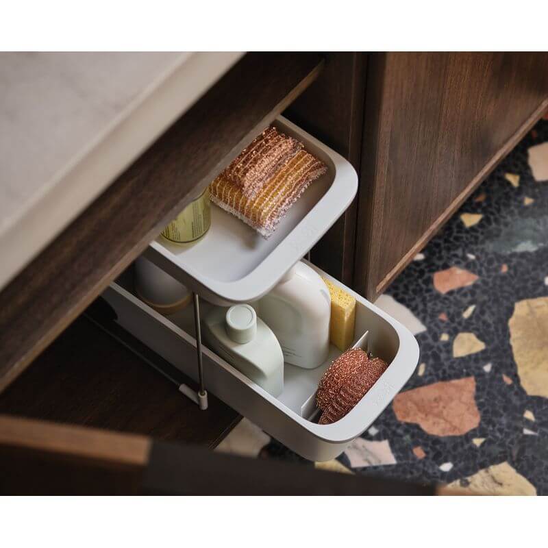 Joseph Joseph Cupboardstore 2-Tier Undersink Caddy - KITCHEN - Organising Containers - Soko and Co