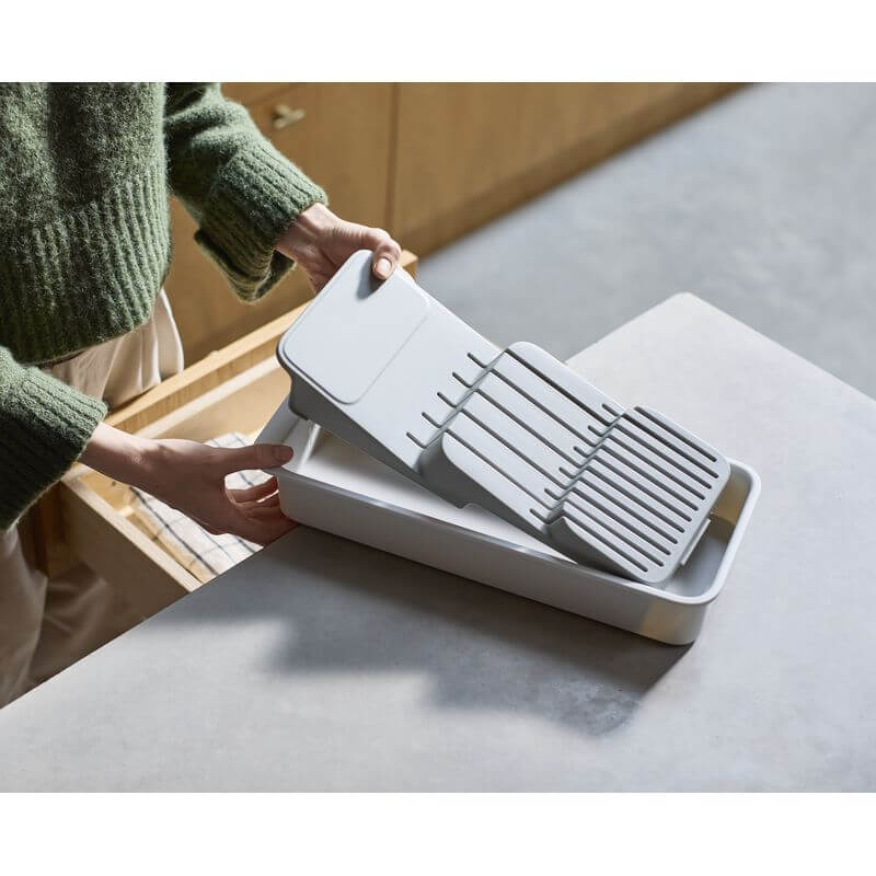 Joseph Joseph Drawerstore 2-Tier Knife Organiser - KITCHEN - Cutlery Trays - Soko and Co