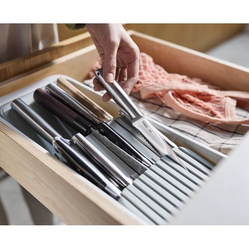Joseph Joseph Drawerstore 2-Tier Knife Organiser - KITCHEN - Cutlery Trays - Soko and Co