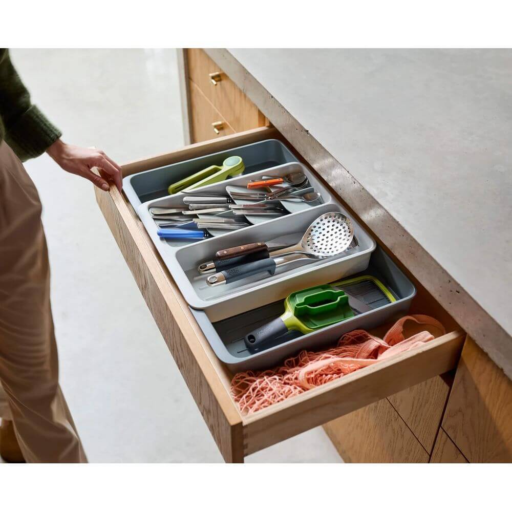 Joseph Joseph Drawerstore Expanding Tiered Cutlery &amp; Utensil Tray - KITCHEN - Cutlery Trays - Soko and Co